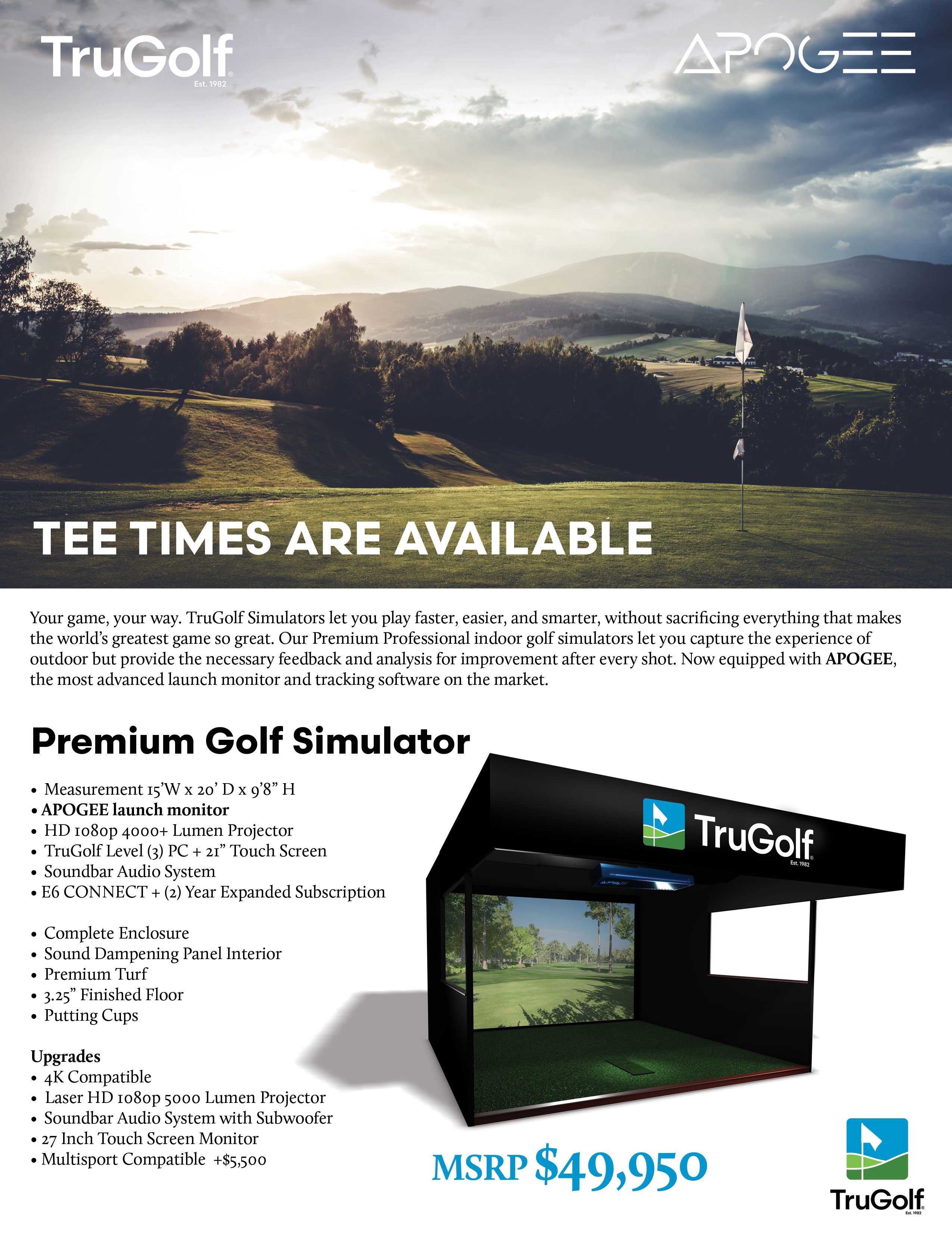Premium Golf Simulator