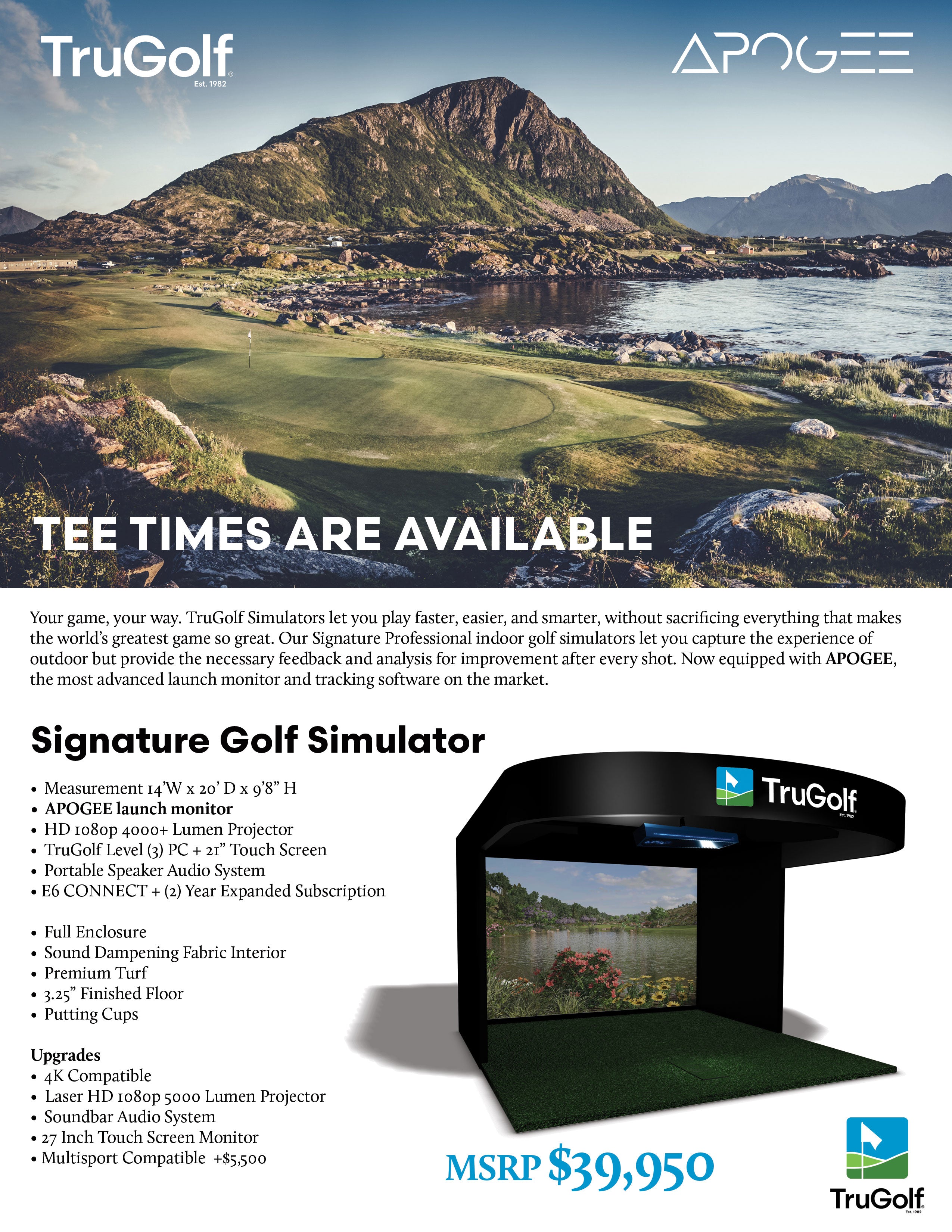 Signature Golf Simulator